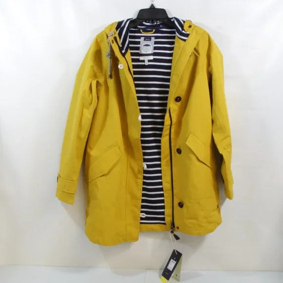 Joules Jackets Coats Joules Coast Antique Gold Yellow Right